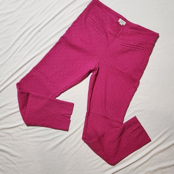 Crown and Ivy - Pull On, Ankle Cut, High Rise, Activewear Pants. Size: 10 - Picture 1 of 7